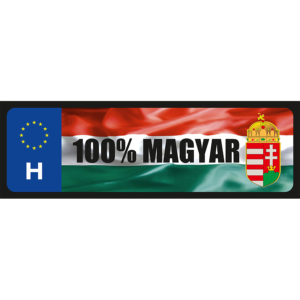 100% Magyar egyedi egyedi vicces rendszámtábla termék minta