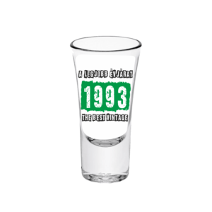 A legjobb évjárat - 1993 - Feles pálinkás pohár termék minta