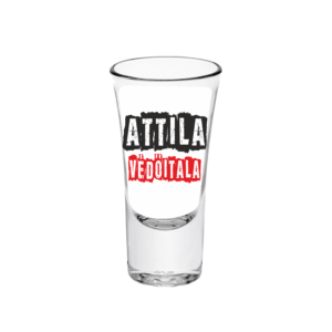 Attila védőitala - Feles pálinkás pohár termék minta