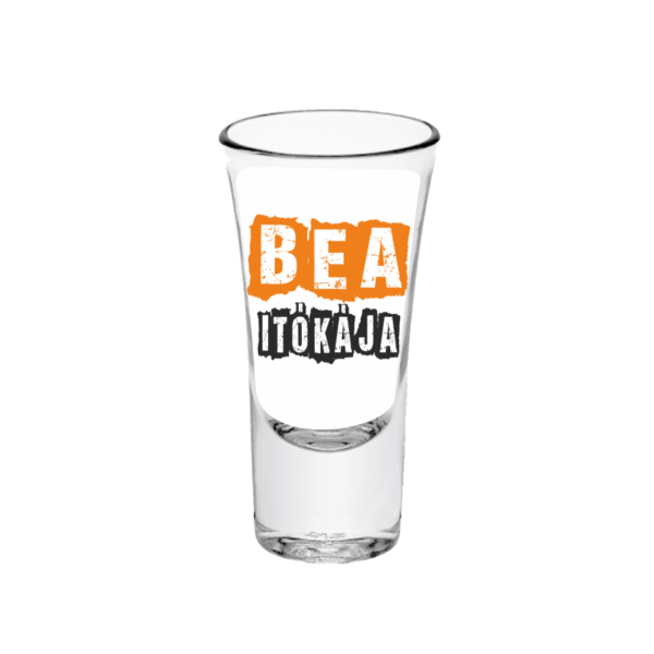 Bea itókája - Feles pálinkás pohár termék minta