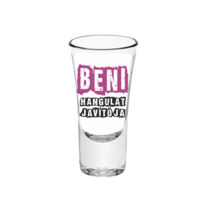 Beni hangulat javítója - Feles pálinkás pohár termék minta
