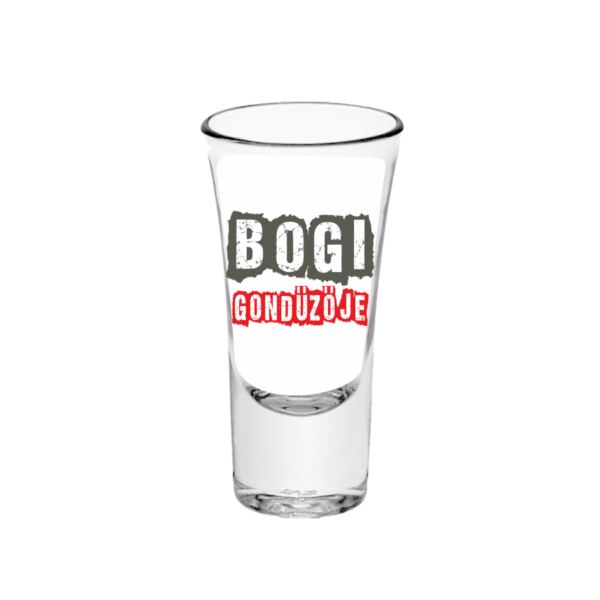Bogi gondűzője - Feles pálinkás pohár termék minta