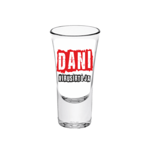 Dani vírusírtója - Feles pálinkás pohár termék minta