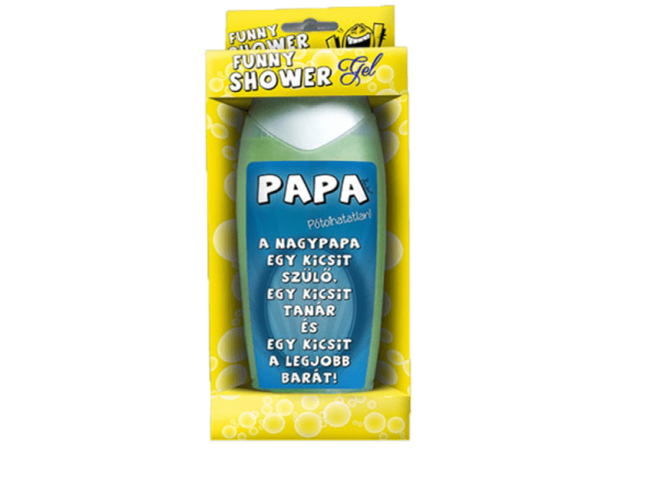 Papa Vicces tusfürdő termék minta
