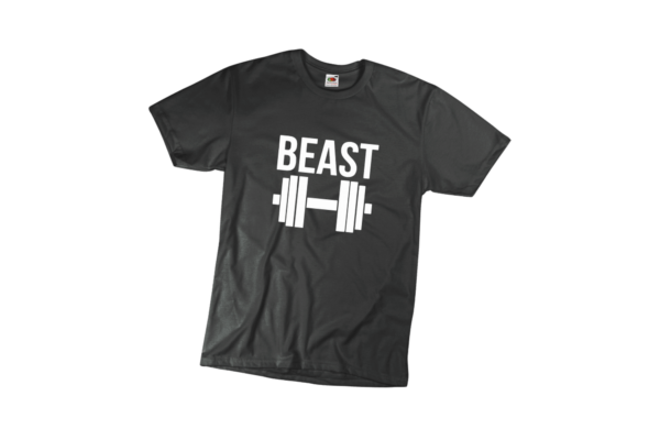 Beast férfi póló termék minta