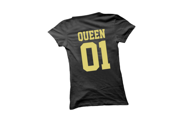 Queen 01 női arany póló minta termék kép