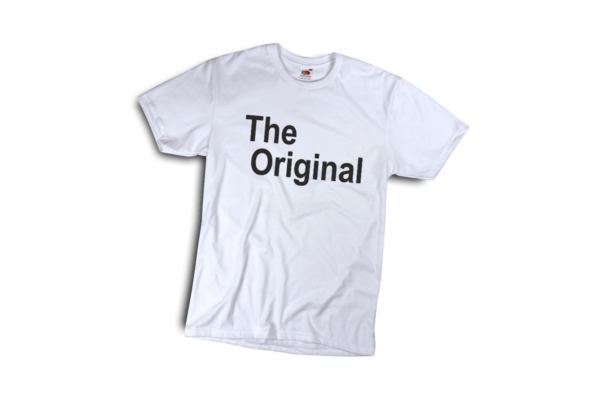 The original férfi fekete póló minta termék kép