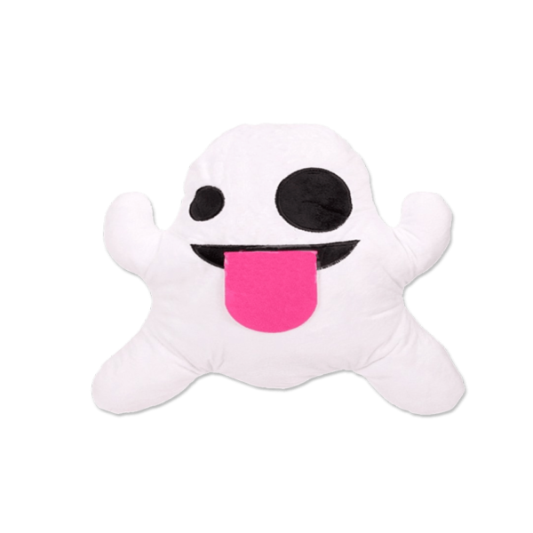 Ghost Smiley plüss emoji párna termék kép