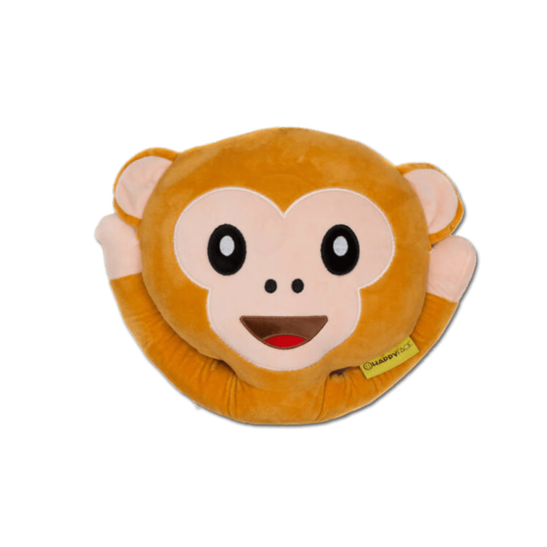 Maki Smiley plüss emoji állatos párna termék minta