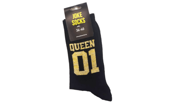 Queen 01 mintás vicces Zokni termék minta