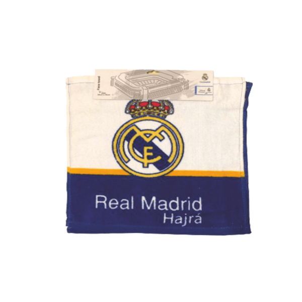 Real Madrid focis kéztörlő törölköző termék minta