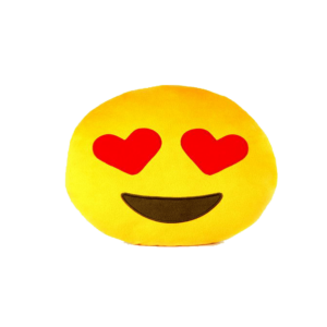 Szerelmes Smiley plüss emoji párna termék kép