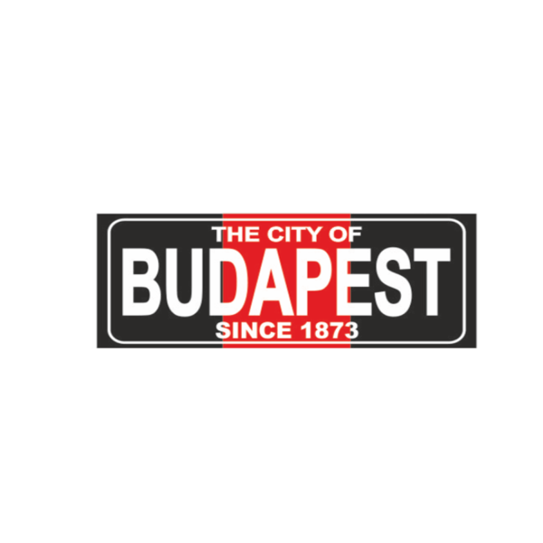 Budapest fekete hűtőmágnes termék minta