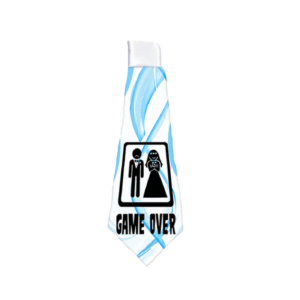 Game Over nyakkendő vicces ajándék termék minta