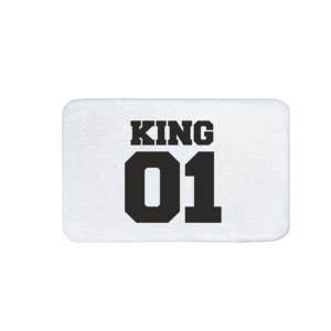 King 01 vicces fürdőszoba szőnyeg termék minta