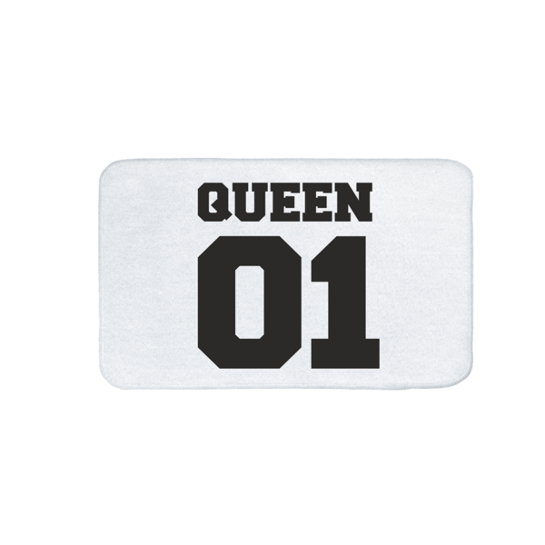 Queen 01 vicces fürdőszoba szőnyeg termék minta
