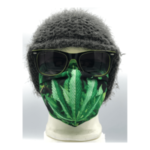 Cannabis mintás szájmaszk termék kép