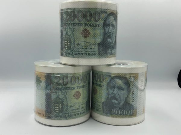 20000 Ft pénz mintás WC papír termék kép 1