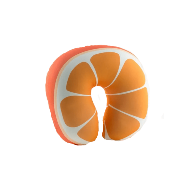 Narancs gyümölcs mintás utazó nyakpárna termék kép