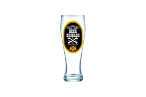 Beer Brigade vicces sörös pohár termék minta