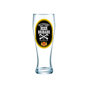Beer Brigade vicces sörös pohár termék minta